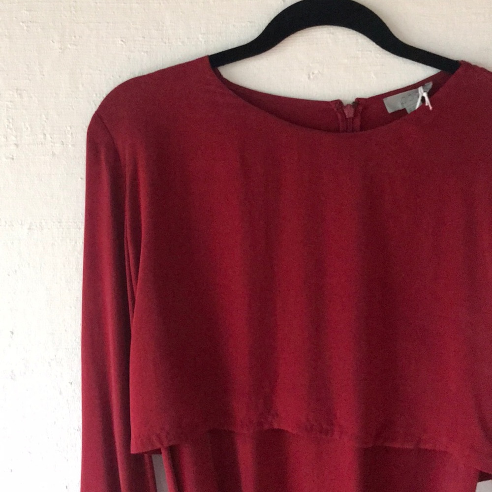 Gorgeous red dress from COS (with pockets!)